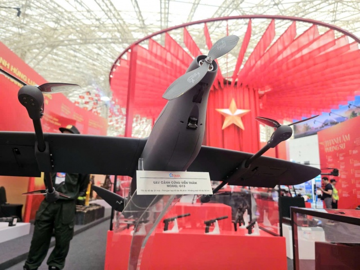 UAV cánh cứng viễn thám G13. Ảnh: Lê Tỉnh