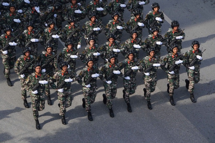 Nhịp quân hành trên phố, triệu trái tim hòa ca - 14