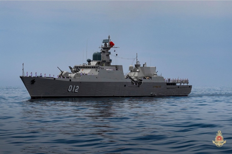 Tàu Lý Thái Tổ. Ảnh: Quân chủng Hải quân