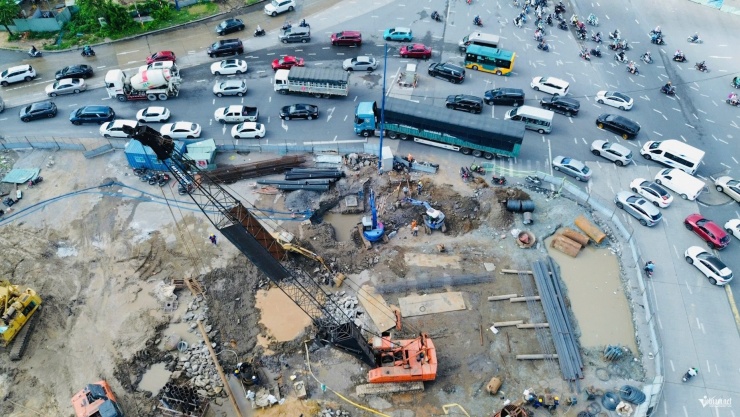 &#39;Gác&#39; lại sum vầy, thi công xuyên lễ tại nút giao phức tạp bậc nhất TPHCM - 11