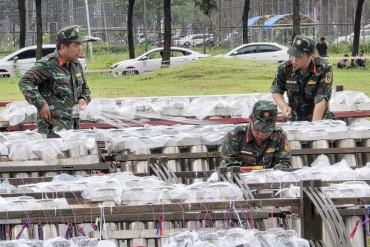 TP.HCM: 3 trận địa pháo hoa sẵn sàng khai hỏa chào mừng Quốc khánh 2-9 - 8