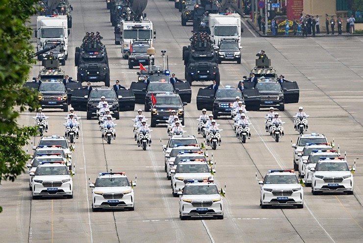 Xe chuyên dụng VinFast VF9 của của CSGT có gì đặc biệt?