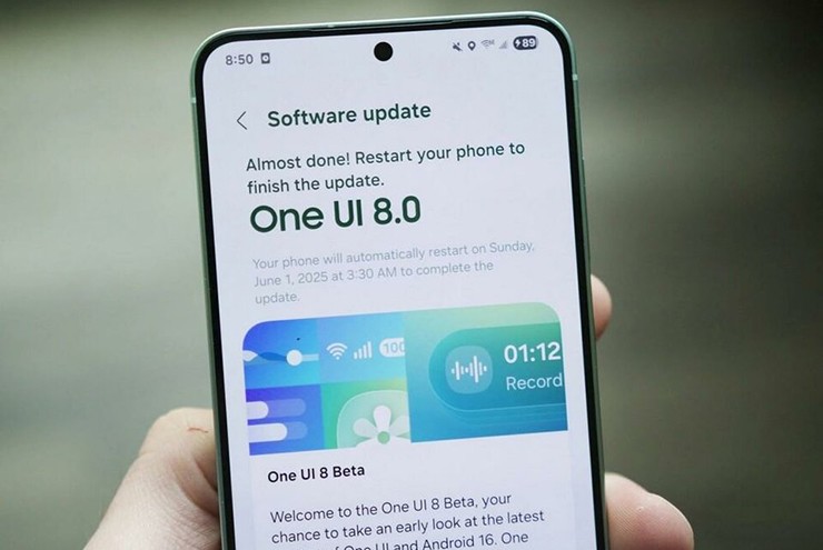 One UI 8 Beta đã chính thức triển khai đến một loạt điện thoại Galaxy trong ngày 1/9.