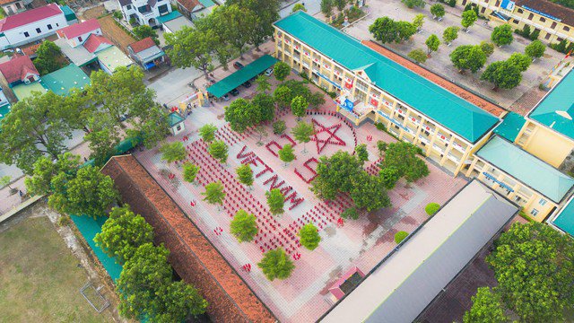 Thiếu nhi Nghệ An sáng tạo xếp hình chào mừng 80 năm Quốc khánh - 2