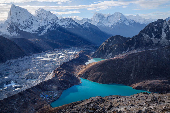 Dãy Himalaya nhìn từ phía Nepal - Ảnh: NATIONAL GEOGRAPHIC