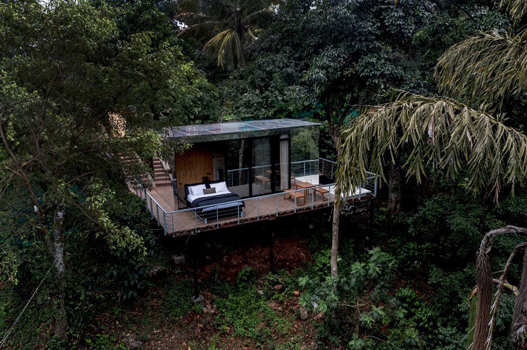Một công ty kiến trúc tại Ấn Độ đã tạo nên căn cabin đặc biệt giữa rừng cây, nơi con người và thiên nhiên hòa làm một.
