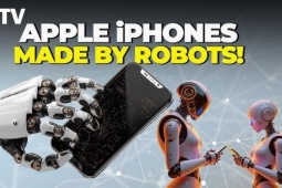 iPhone tương lai sẽ được sản xuất hoàn toàn bằng robot