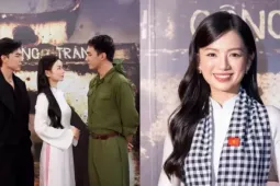 Làm đẹp - Nhan sắc dịu êm, nhìn là muốn che chở của Lê Hạ Anh - vai O Hồng phim "Mưa Đỏ"