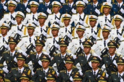 Tin tức trong ngày - Hình ảnh quân nhân Trung Quốc, Nga, Lào, Campuchia tại diễu binh 2/9