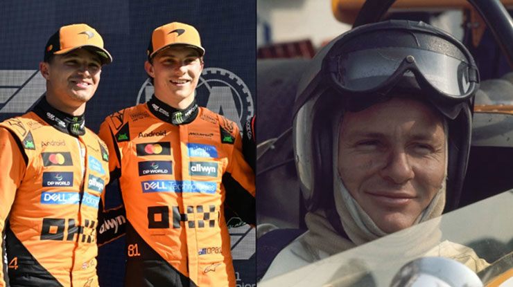 Cuối tuần ý nghĩa với đội đua và người sáng lập Bruce McLaren