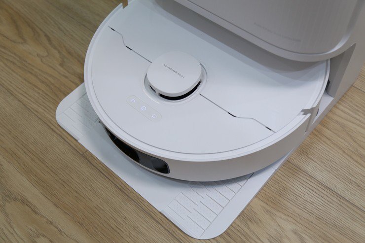 Robot hút bụi lau nhà thông minh với mắt lazer và bánh xe nâng hạ - 2