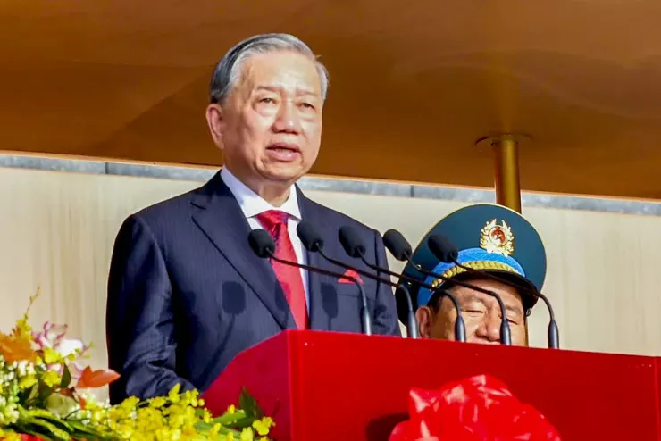 Những bước chân mạnh mẽ trong triệu triệu vòng tay Nhân dân ở ngày hội non sông A80 - 9
