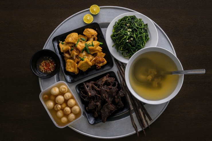 Bữa cơm mùa thu ấm cúng, bổ dưỡng.