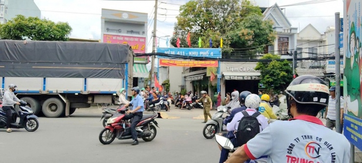 Hiện trường vụ tai nạn