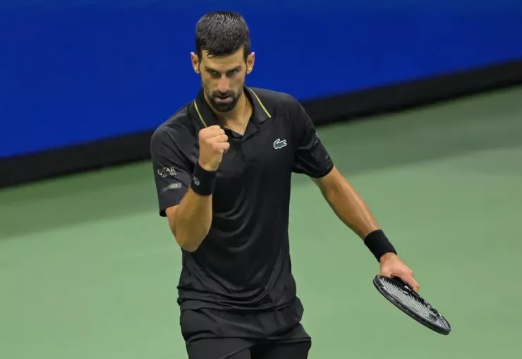 Tay vợt Djokovic. Ảnh: ATP