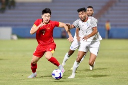 Video bóng đá U23 Việt Nam - U23 Bangladesh: Đình Bắc, Lê Viktor tỏa sáng (U23 châu Á)