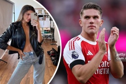 Gyokeres phản ứng bất ngờ khi bị hỏi khó về bạn gái "nóng bỏng"