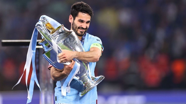 Gundogan từng gặt hái nhiều thành công cùng Man City