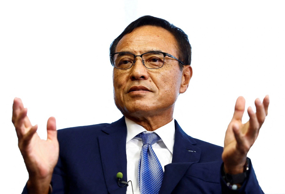 Tổng giám đốc Suntory Holdings, Takeshi Niinami. Ảnh: Reuters