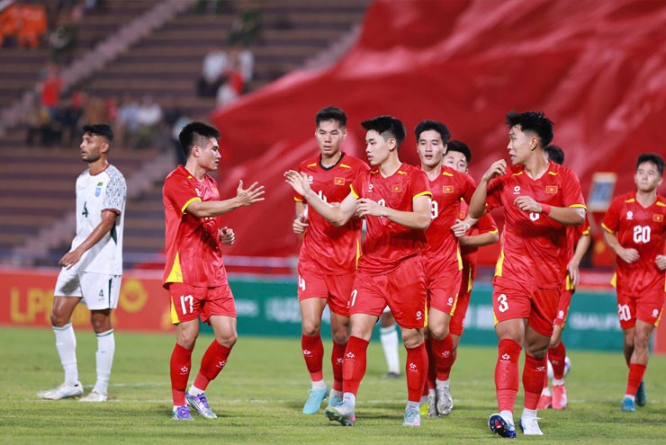 Niềm vui của U23 Việt Nam