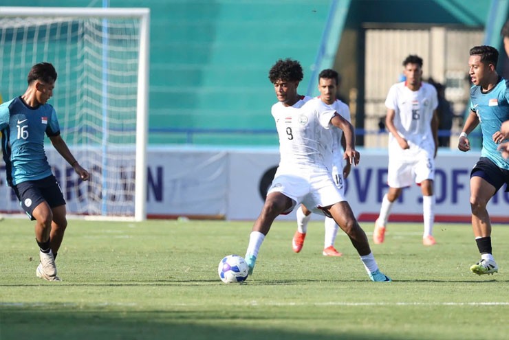 U23 Yemen chơi trên cơ U23 Singapore