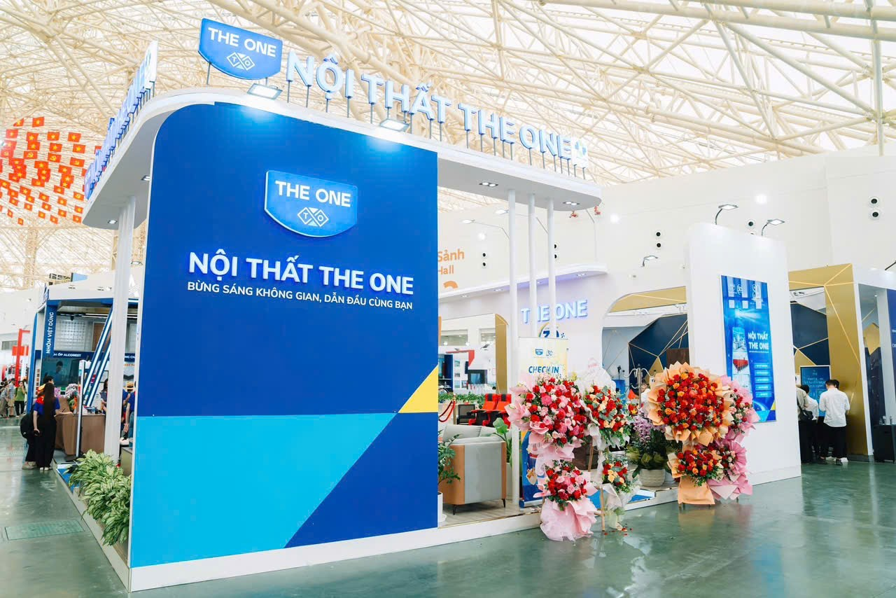 Gian hàng Nội thất The One tại Triển lãm A80.