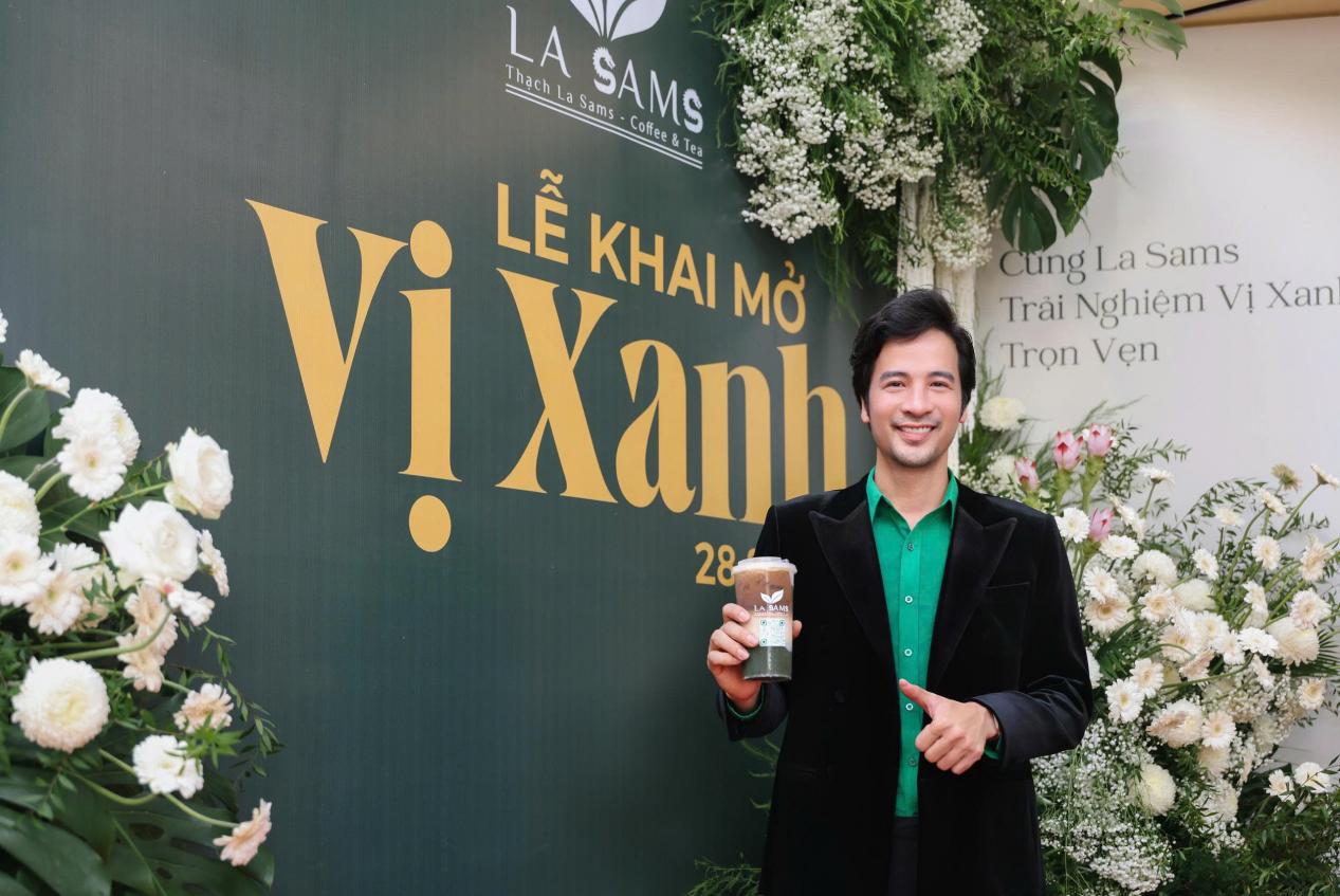 Diễn viên Đoàn Minh Tài- Nhà sáng lập chủ thương hiệu La Sams Coffee & Tea