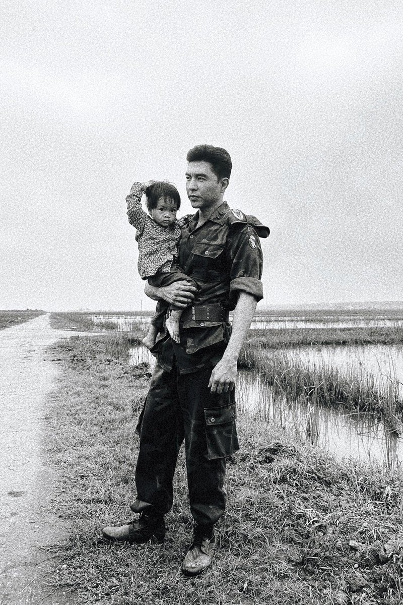 Steven Nguyễn với tạo hình vai Quang trong "Mưa đỏ".&nbsp;