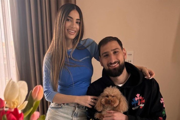 Donnarumma có cuộc sống hạnh phúc bên cạnh Alessia Elefante