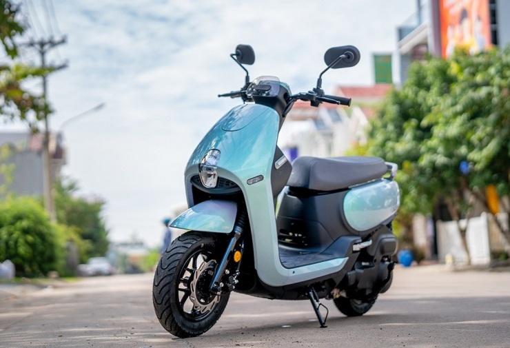 SYM Priti 125 có dáng vẻ hiện đại, nữ tính. Ảnh: SYM Việt Nam