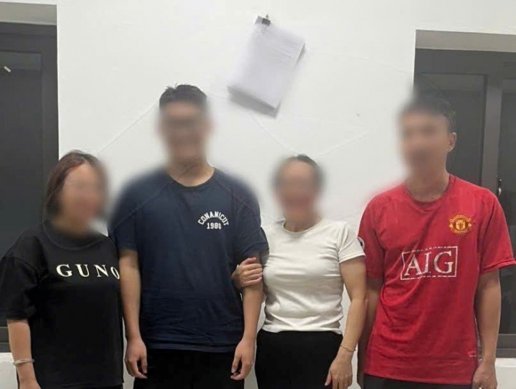 Sau khi được Công an phường Thạch Khôi cùng gia đình tuyên truyền, giải thích, cháu H.M.K đã trở về nhà an toàn. Ảnh: Cơ quan Công an.