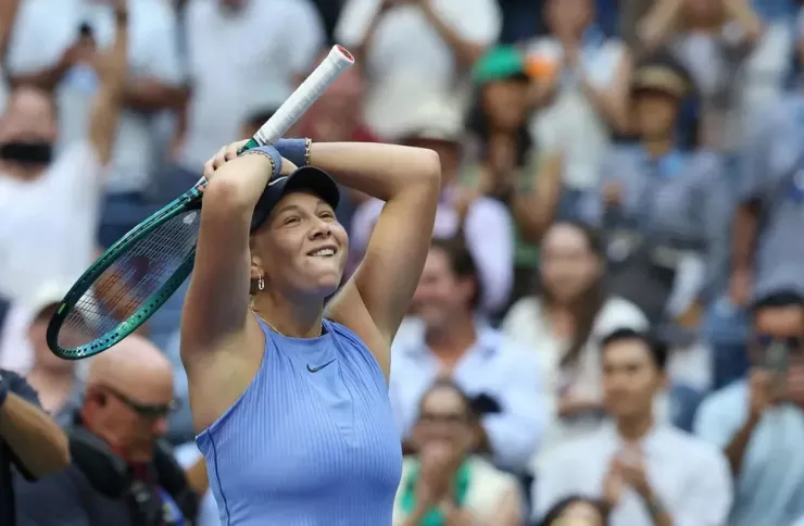Osaka đối đầu Anisimova ở vòng kế tiếp. Ảnh: WTA