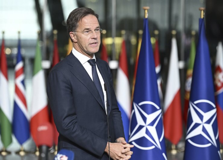 Tổng Thư ký NATO Mark Rutte. Ảnh: AP
