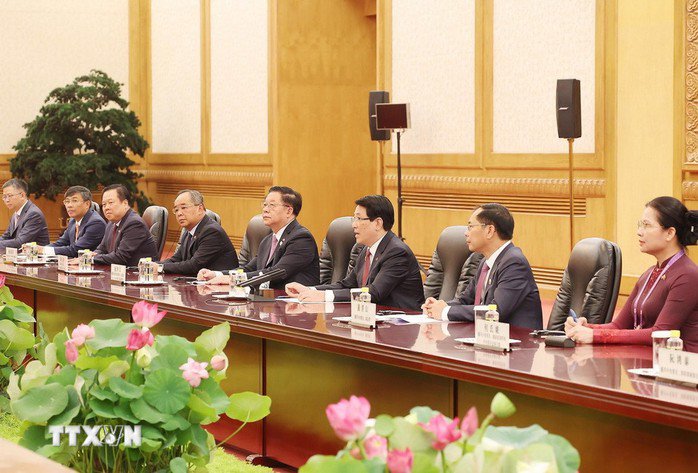 Chủ tịch nước Lương Cường hội đàm với Tổng Bí thư, Chủ tịch Trung Quốc Tập Cận Bình - 6