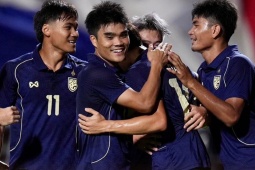 Video bóng đá Thái Lan - Fiji: Chiến thắng đậm nhưng vẫn bỏ lỡ nhiều (King's Cup)