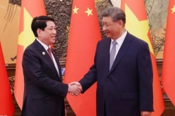 Tin tức trong ngày - Chủ tịch nước Lương Cường hội đàm với Tổng Bí thư, Chủ tịch Trung Quốc Tập Cận Bình