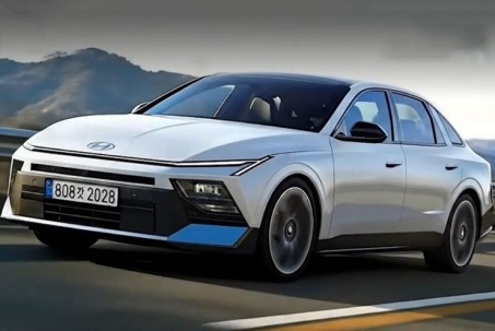 Xuất hiện những hình ảnh Hyundai Elantra Hybrid thế hệ mới