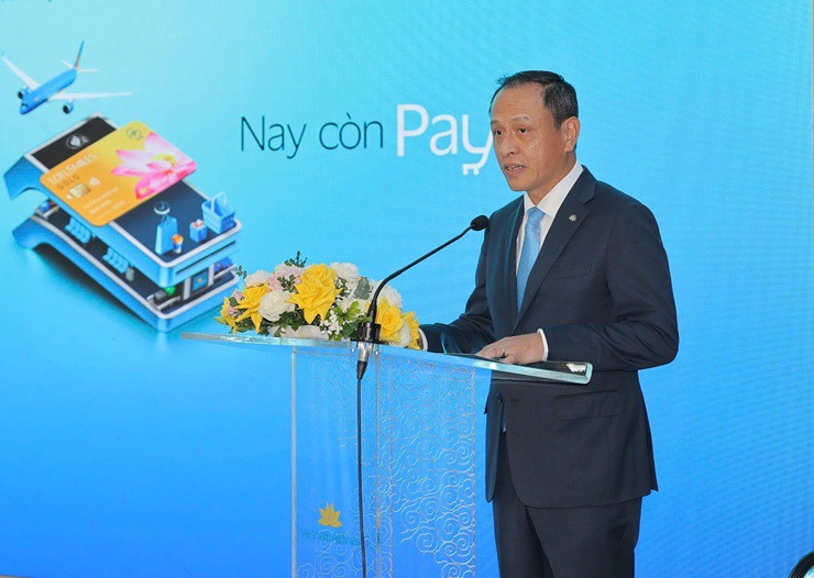 Thu nhập của Tổng Giám đốc Vietnam Airlines Lê Hồng Hà trong nửa đầu năm 2025 tăng 38% so với cùng kỳ - Ảnh: HVN