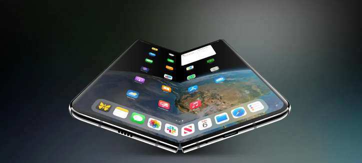 Ảnh concept iPhone Fold.