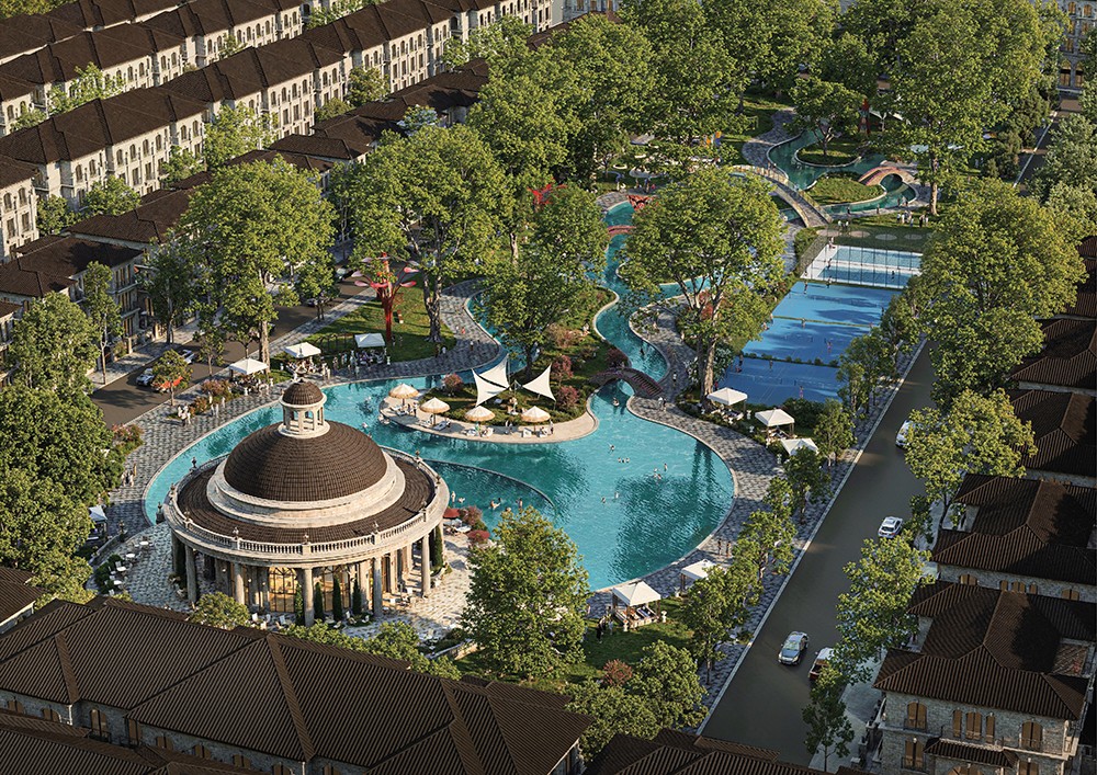 Sunshine Legend City sở hữu hệ thống tiện ích chuẩn 5 sao được tích hợp trong hệ cảnh quan mặt nước rộng 31.000 m², liên kết cùng 1000+ tiện ích quy mô bậc nhất từ chuỗi đô thị hiện đại đã hình thành tại phía Đông Hà Nội.