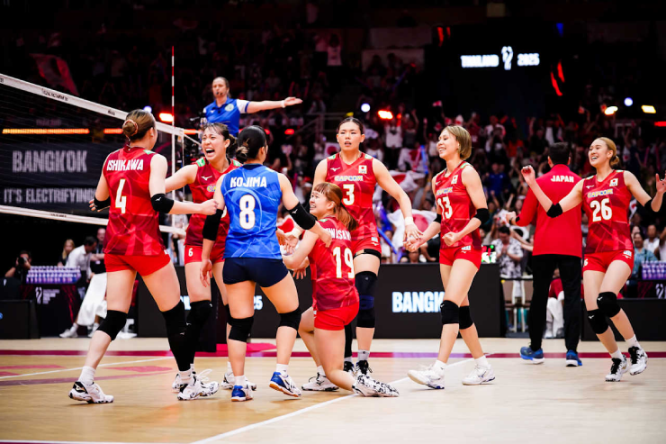 Nhật Bản thua chiều cao trung bình của tuyển Việt Nam gần 6 cm vẫn thi đấu thăng hoa giải thế giới