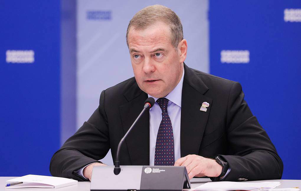 Phó chủ tịch Hội đồng An ninh Nga – ông Dmitry Medvedev (ảnh: TASS)