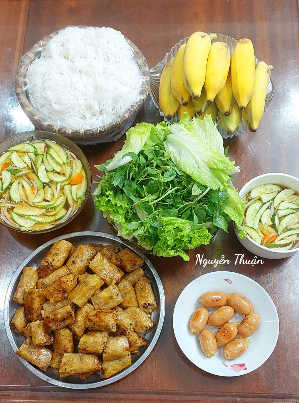 Bún chả nem