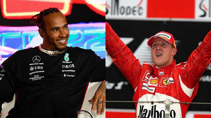 Schumacher và Hamilton là hai tay đua thành công nhất tại Monza