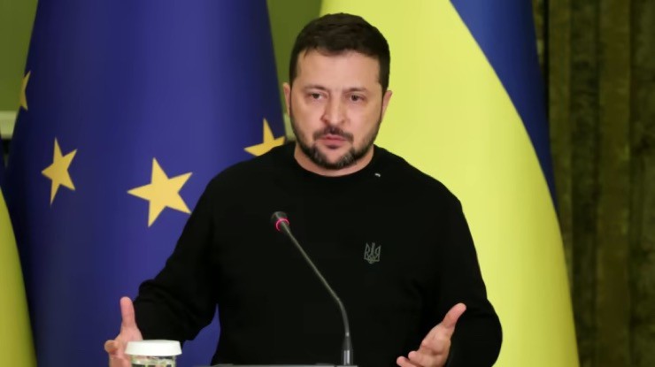 Tổng thống Ukraine Volodymyr Zelensky. Ảnh: Getty Images.