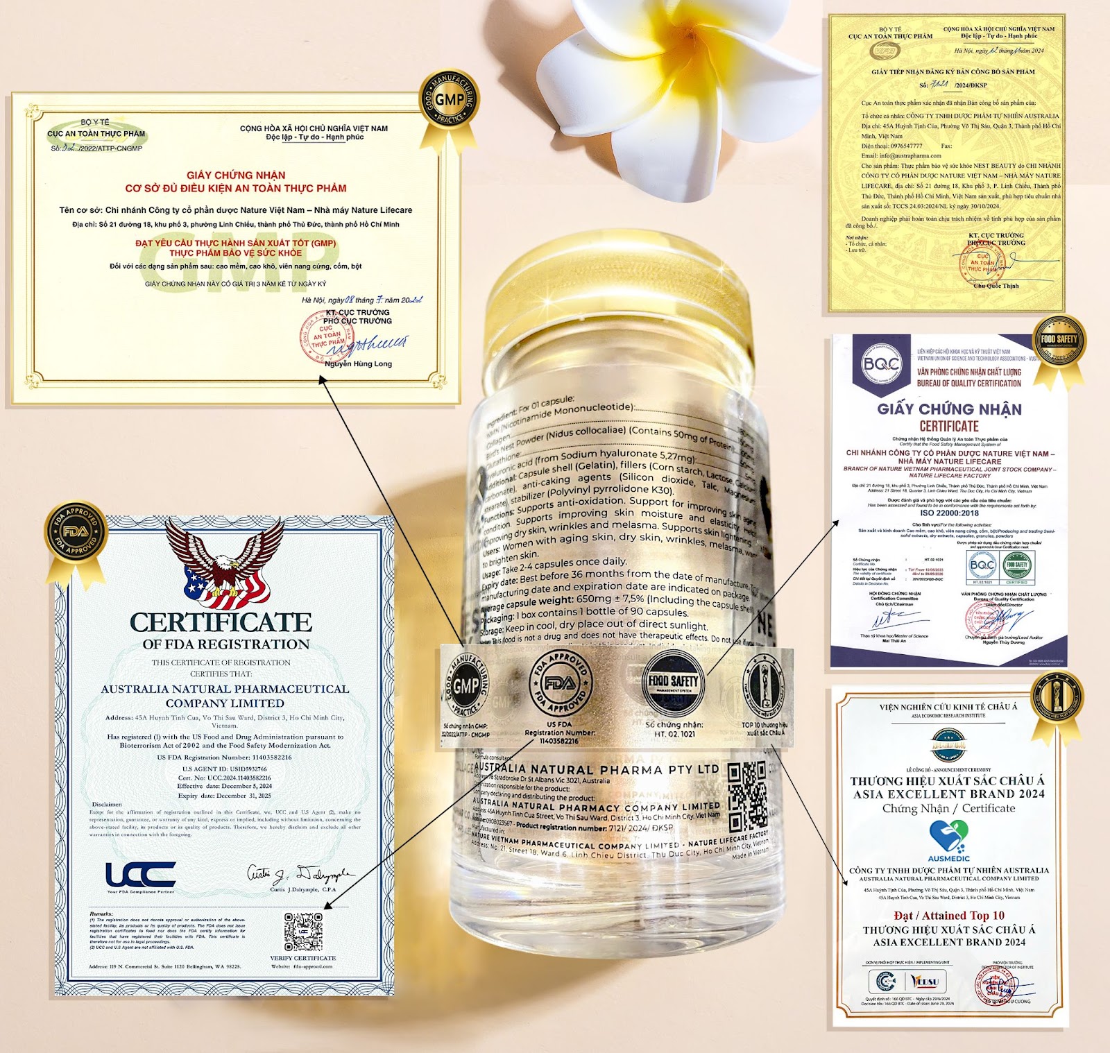 Những giấy tờ và chứng nhận cần chú ý khi người tiêu dùng mua các TPBS và TPCN