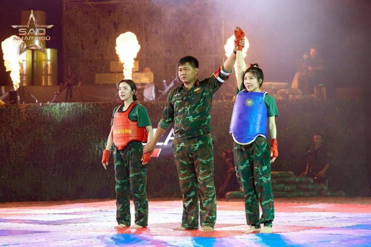 Trang Pháp chật vật ở Sao nhập ngũ.