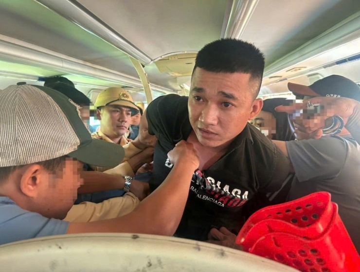 Đối tượng Trần Văn Tiên bị bắt giữ khi đang trên đường di chuyển từ Quảng Trị vào TP Hồ Chí Minh.