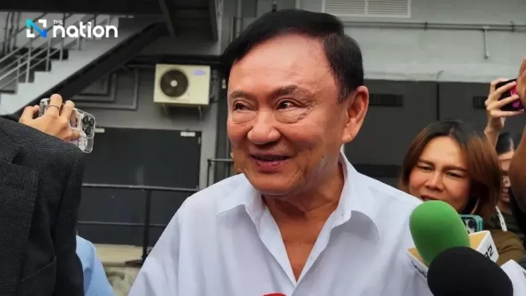 Cựu Thủ tướng Thái Lan Thaksin Shinawatra. Ảnh: THE NATION