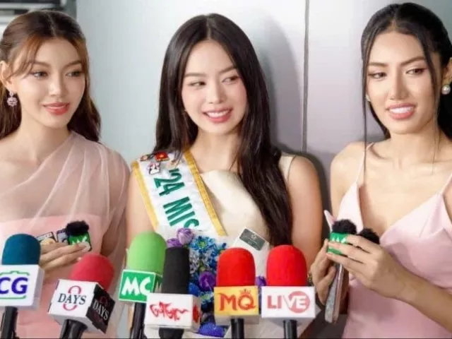 Thanh Thủy trong vòng vây truyền thông Myanmar